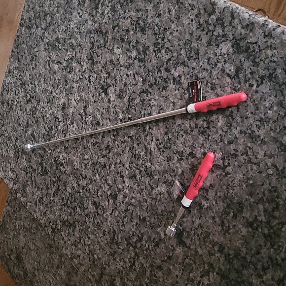 Lot of 2 each 15 LBS Magnetic Pickup Tool new 30" extended 7" collapsed - Picture 5 of 5
